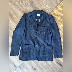 EUC Denim Billy Reid Sport Coat 38R